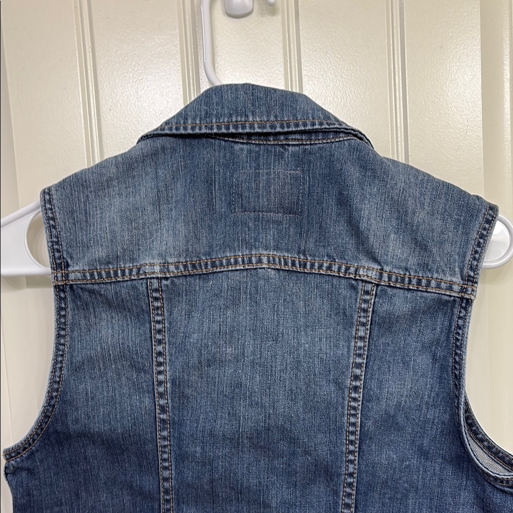 Fossil‎ Denim Sleeveless Vest - Picture 6 of 7